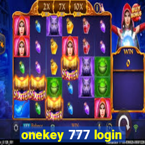 onekey 777 login